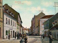 Ilica 1905. godine. Kačićeva ulica